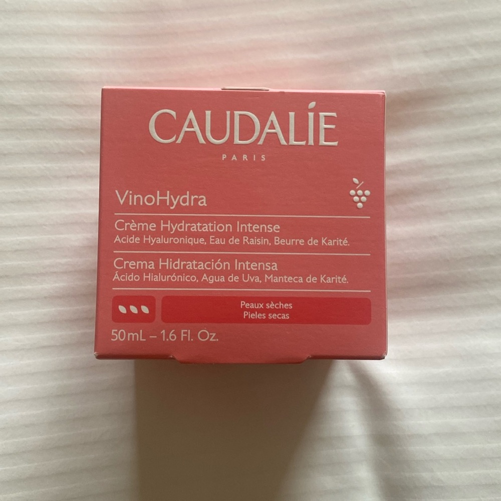NEW Caudalie VinoHydra Deep Hydration Intense Moisturizer Creme Large 50ml 1.6oz